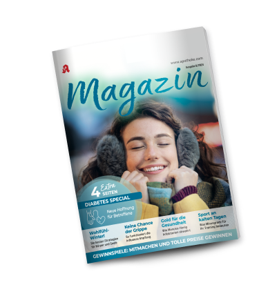 <strong>Das Magazin</strong> für die ganze Familie – jetzt gratis in Ihrer Apotheke mitnehmen